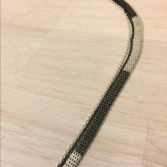 Black & Silver Chain Necklace - Picture 6 of 8